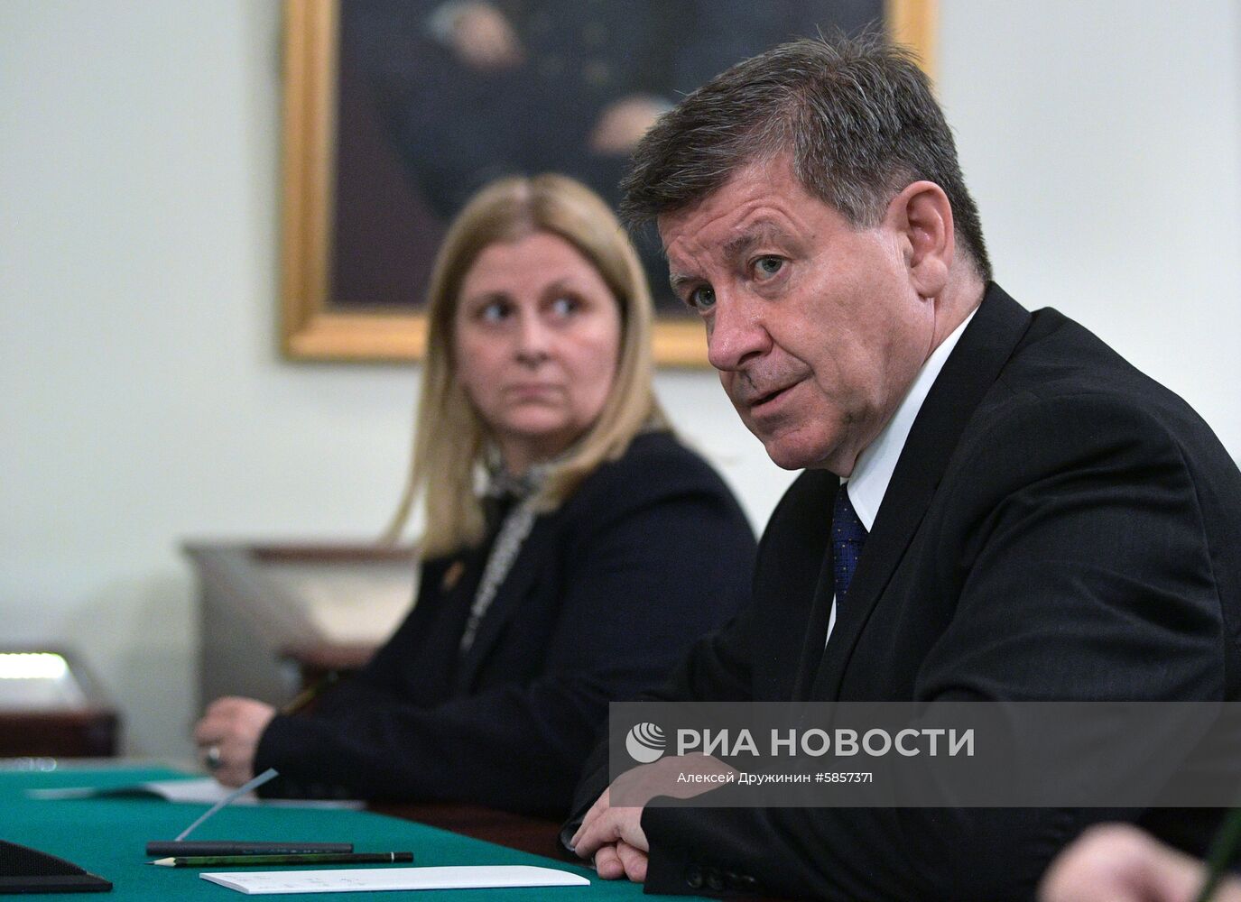 Рабочая поездка президента РФ В. Путина в Санкт-Петербург