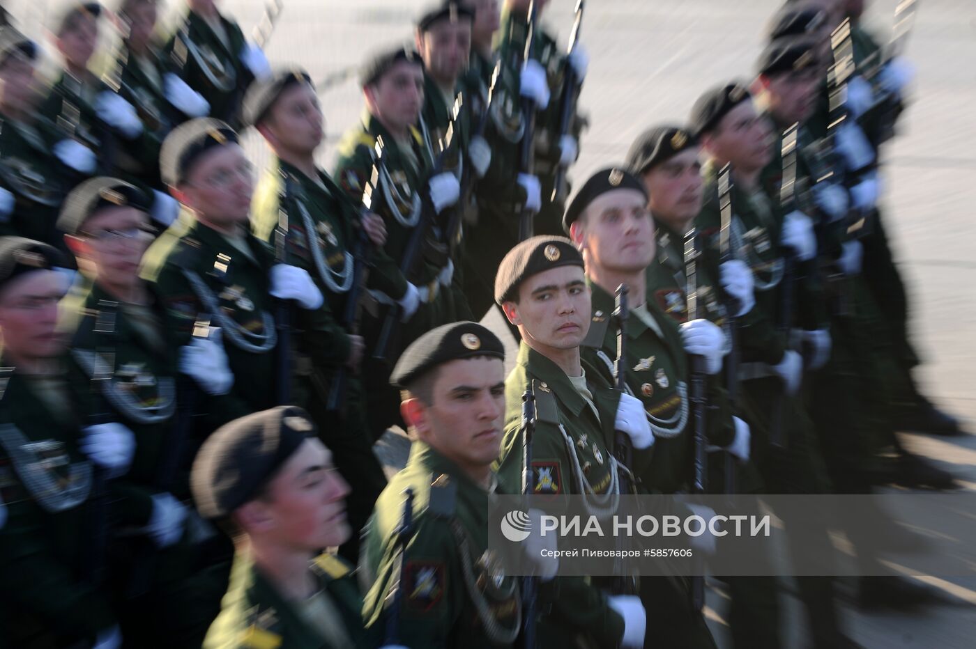 Репетиция парада Победы в Ростове-на-Дону