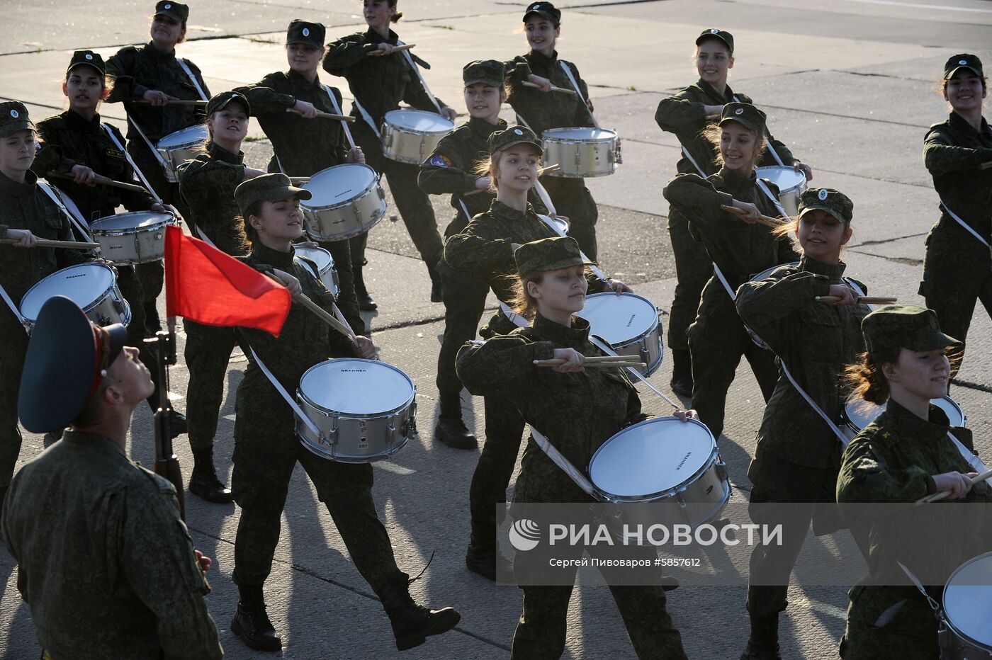 Репетиция парада Победы в Ростове-на-Дону