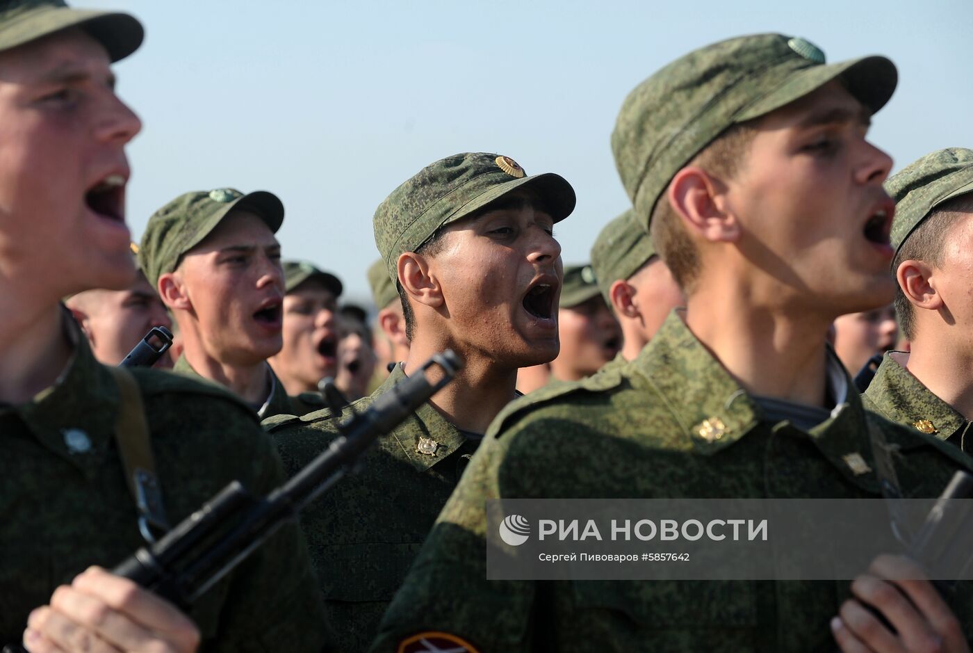 Репетиция парада Победы в Ростове-на-Дону