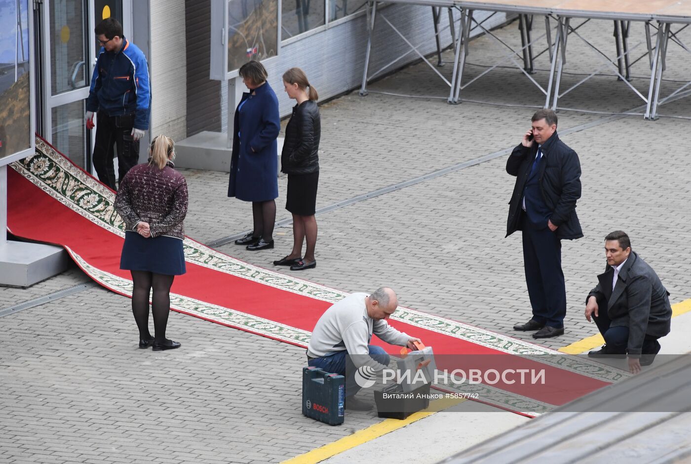 Прибытие северокорейского лидера Ким Чен Ына во Владивосток