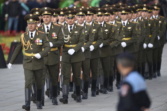 Мероприятия ко дню памяти геноцида армян в Ереване