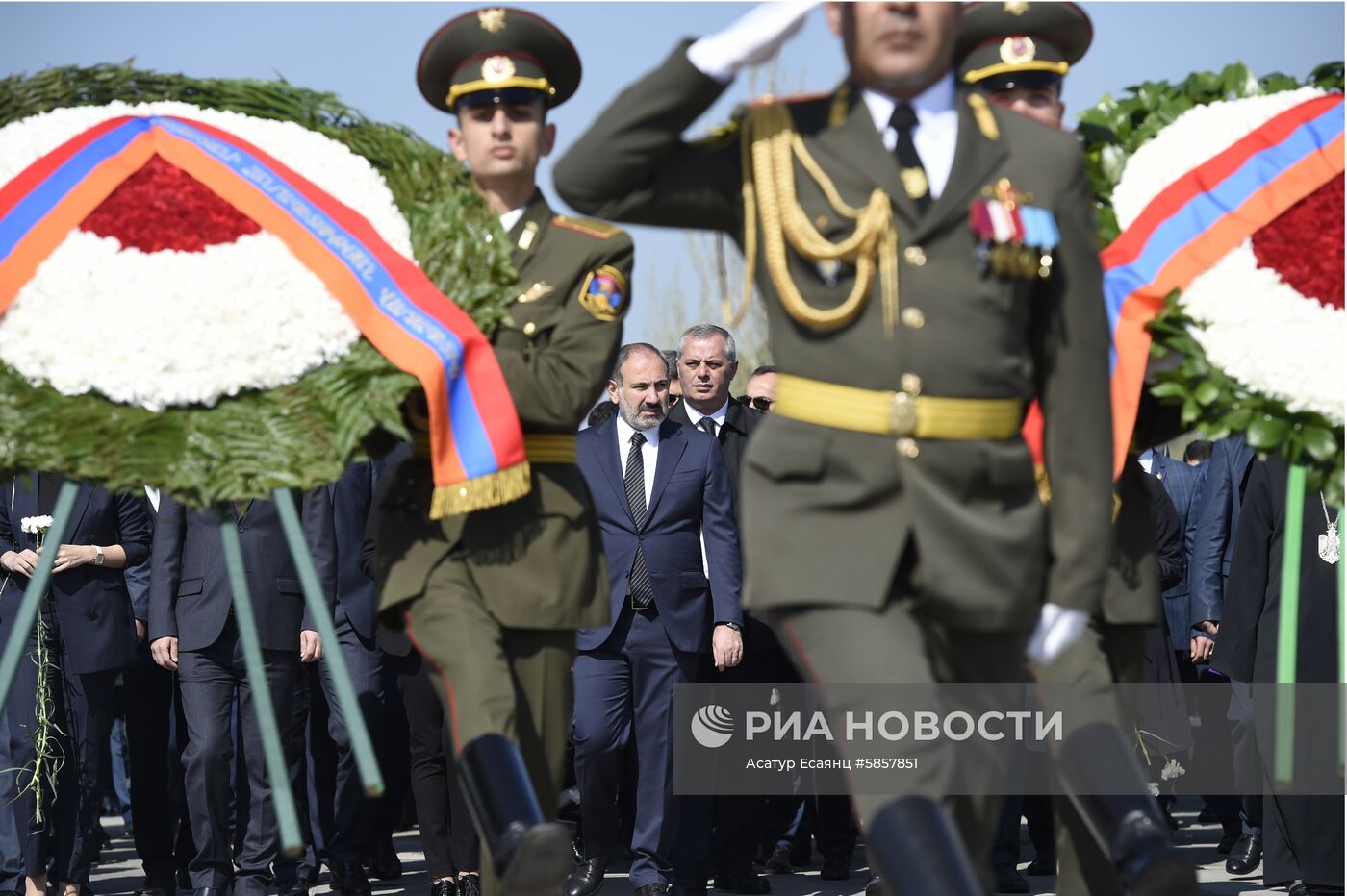 Мероприятия ко дню памяти геноцида армян в Ереване