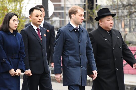 Лидер КНДР Ким Чен Ын прибыл во Владивосток