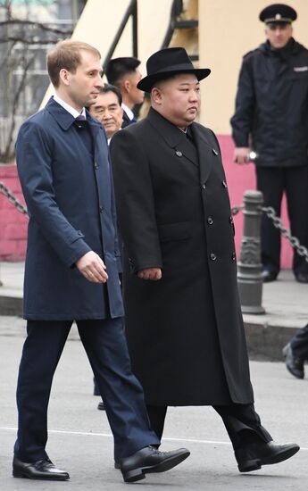 Лидер КНДР Ким Чен Ын прибыл во Владивосток
