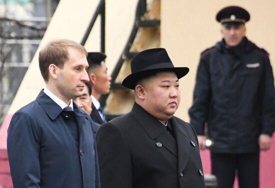 Лидер КНДР Ким Чен Ын прибыл во Владивосток