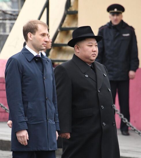 Лидер КНДР Ким Чен Ын прибыл во Владивосток