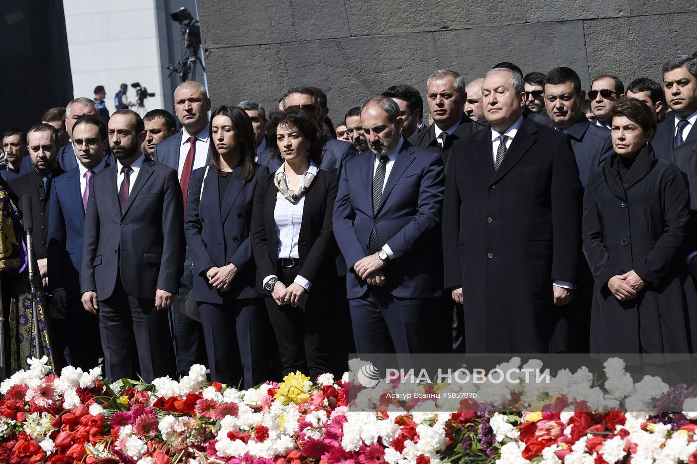 Мероприятия ко дню памяти геноцида армян в Ереване