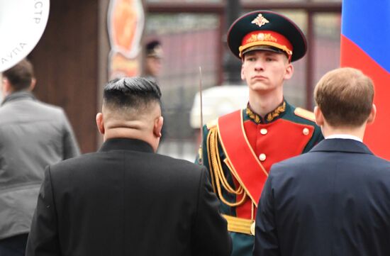 Лидер КНДР Ким Чен Ын прибыл во Владивосток