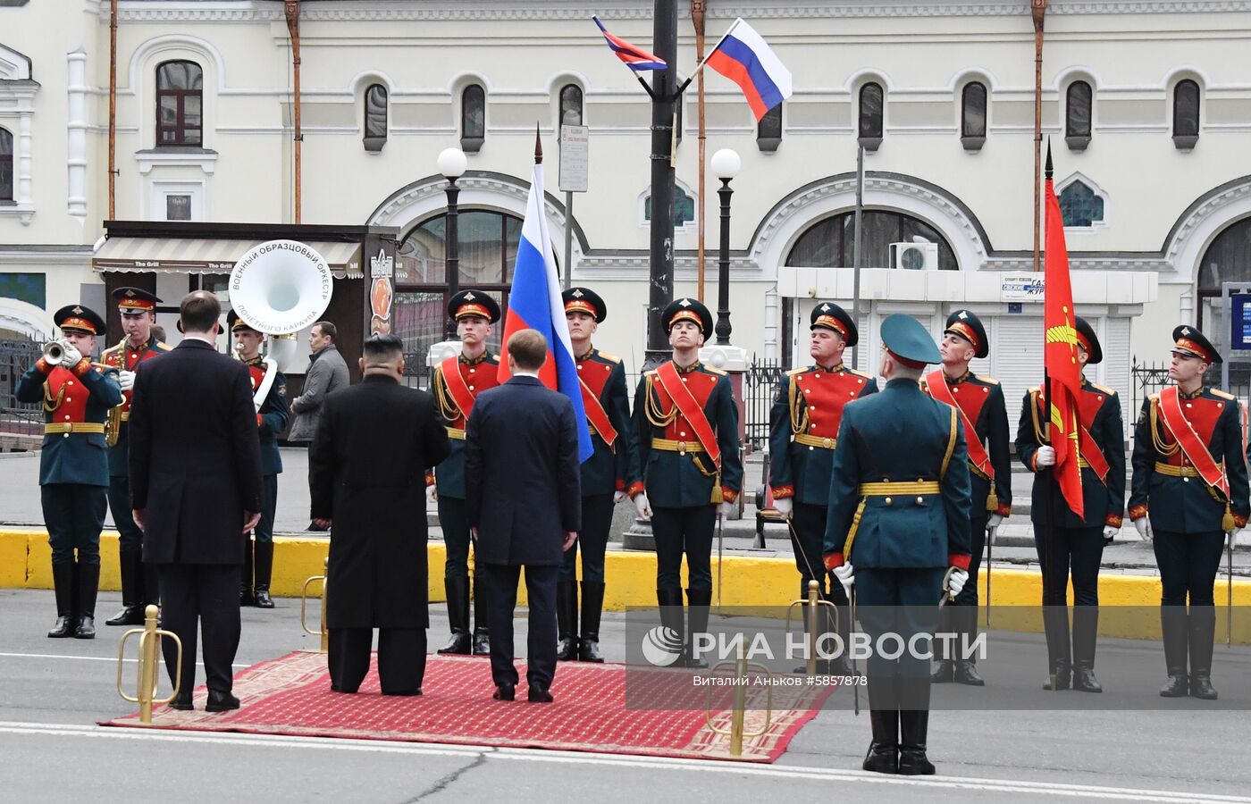 Лидер КНДР Ким Чен Ын прибыл во Владивосток