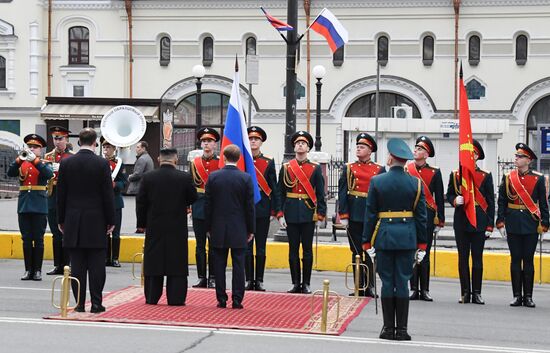 Лидер КНДР Ким Чен Ын прибыл во Владивосток