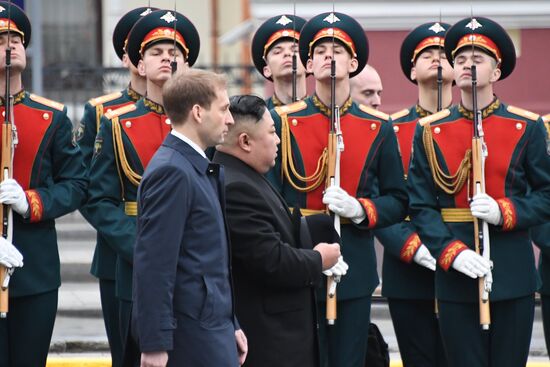 Лидер КНДР Ким Чен Ын прибыл во Владивосток