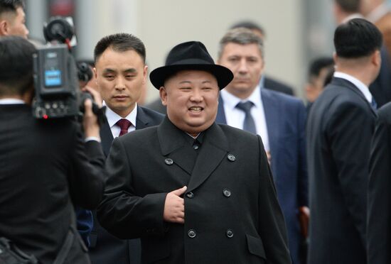 Лидер КНДР Ким Чен Ын прибыл во Владивосток