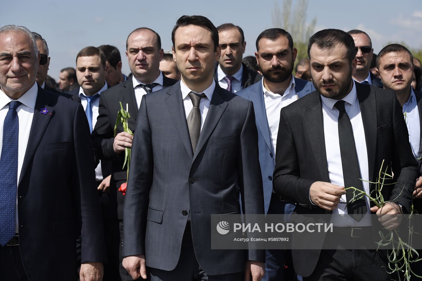 Мероприятия ко дню памяти геноцида армян в Ереване