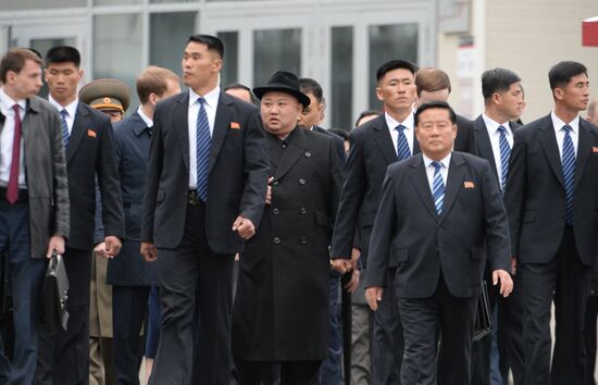 Лидер КНДР Ким Чен Ын прибыл во Владивосток