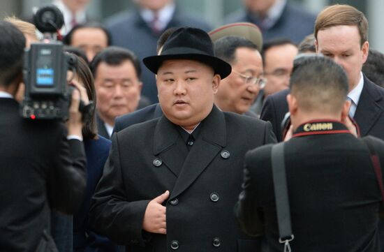 Лидер КНДР Ким Чен Ын прибыл во Владивосток
