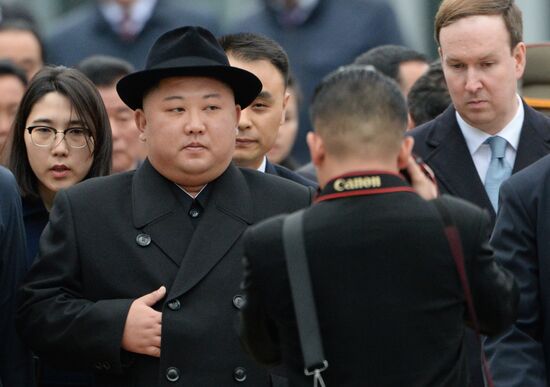 Лидер КНДР Ким Чен Ын прибыл во Владивосток