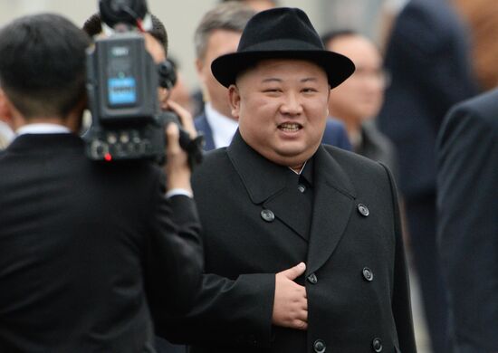 Лидер КНДР Ким Чен Ын прибыл во Владивосток