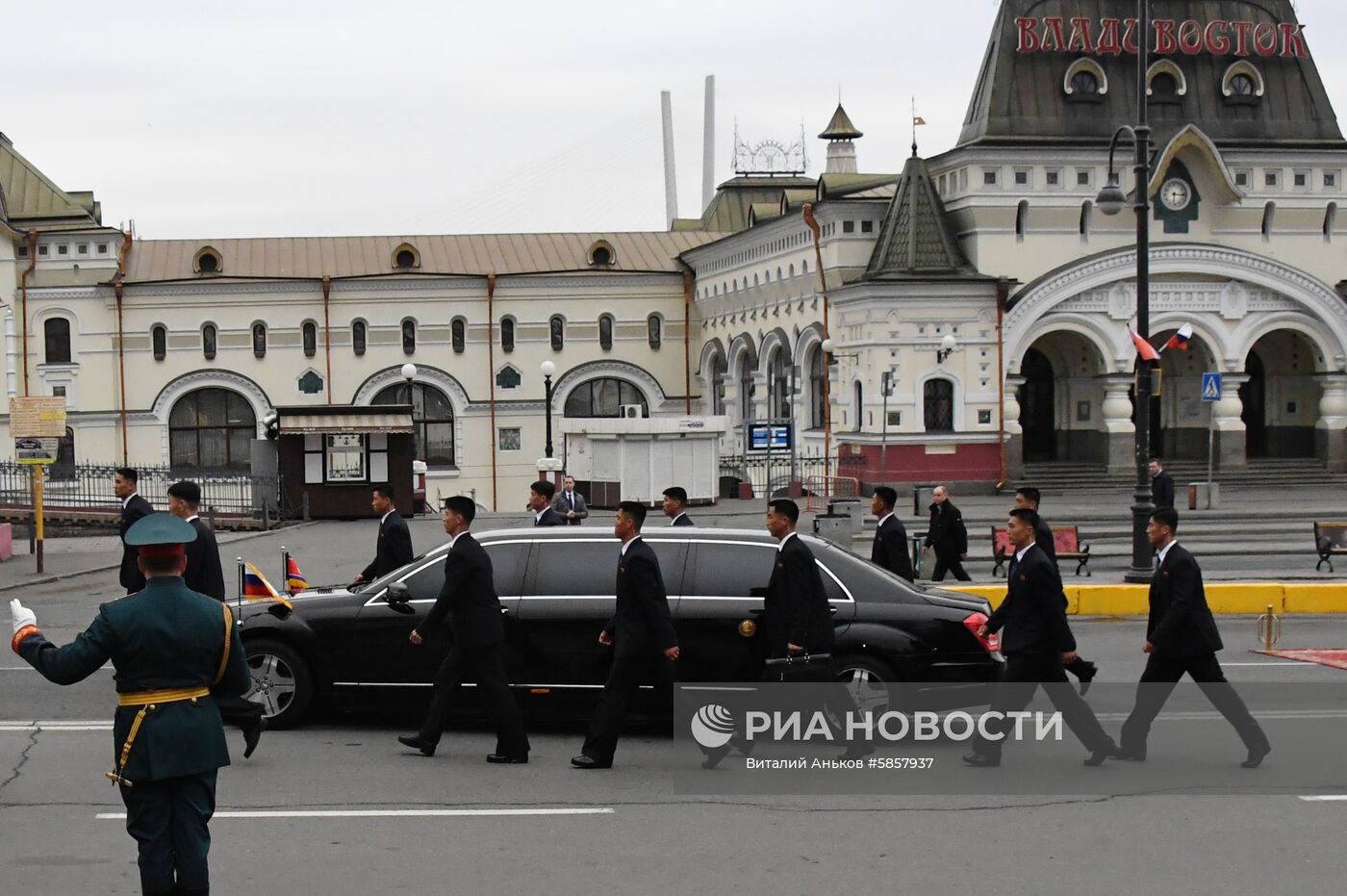 Лидер КНДР Ким Чен Ын прибыл во Владивосток