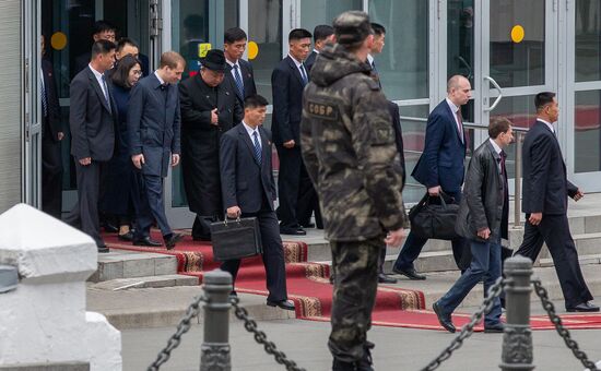 Лидер КНДР Ким Чен Ын прибыл во Владивосток