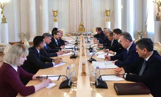 Встреча С. Лаврова с генсеком ОБСЕ Т. Гремингером
