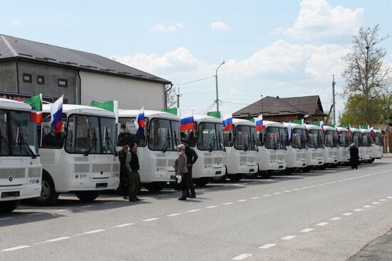 Открытие нового автовокзала в Грозном