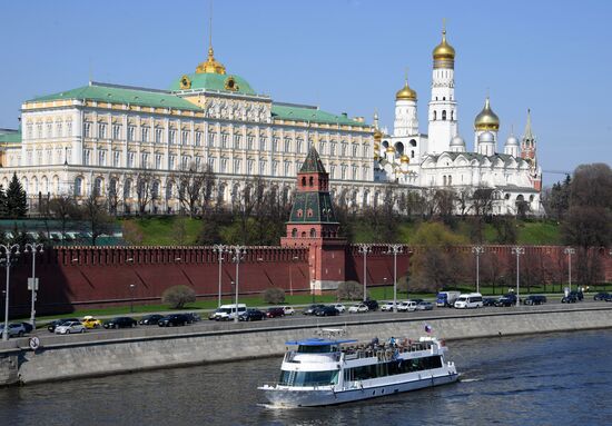Открытие навигации на Москве-реке