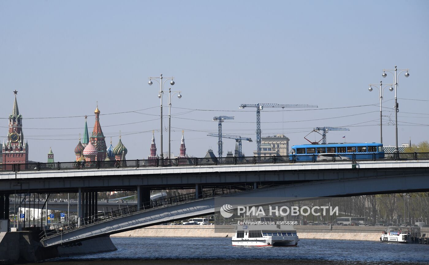 Открытие навигации на Москве-реке