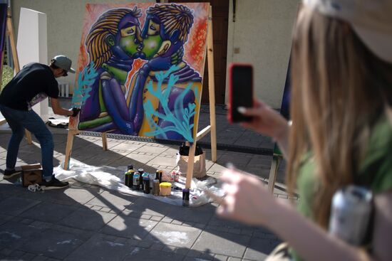 Фестиваль уличных видов искусства Street Art