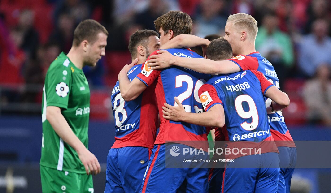 Футбол. РПЛ. Матч ЦСКА - "Анжи"