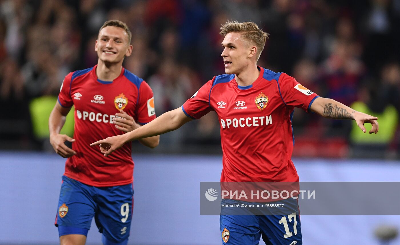 Футбол. РПЛ. Матч ЦСКА - "Анжи"