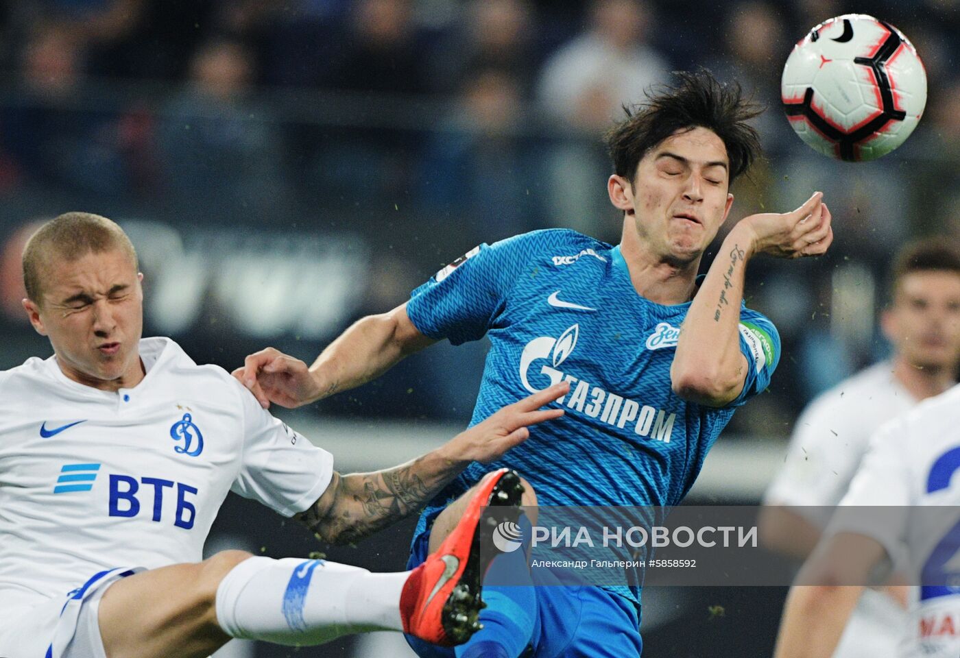 Футбол. РПЛ. Матч "Зенит" - "Динамо"