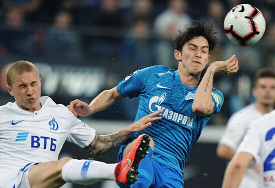 Футбол. РПЛ. Матч "Зенит" - "Динамо"