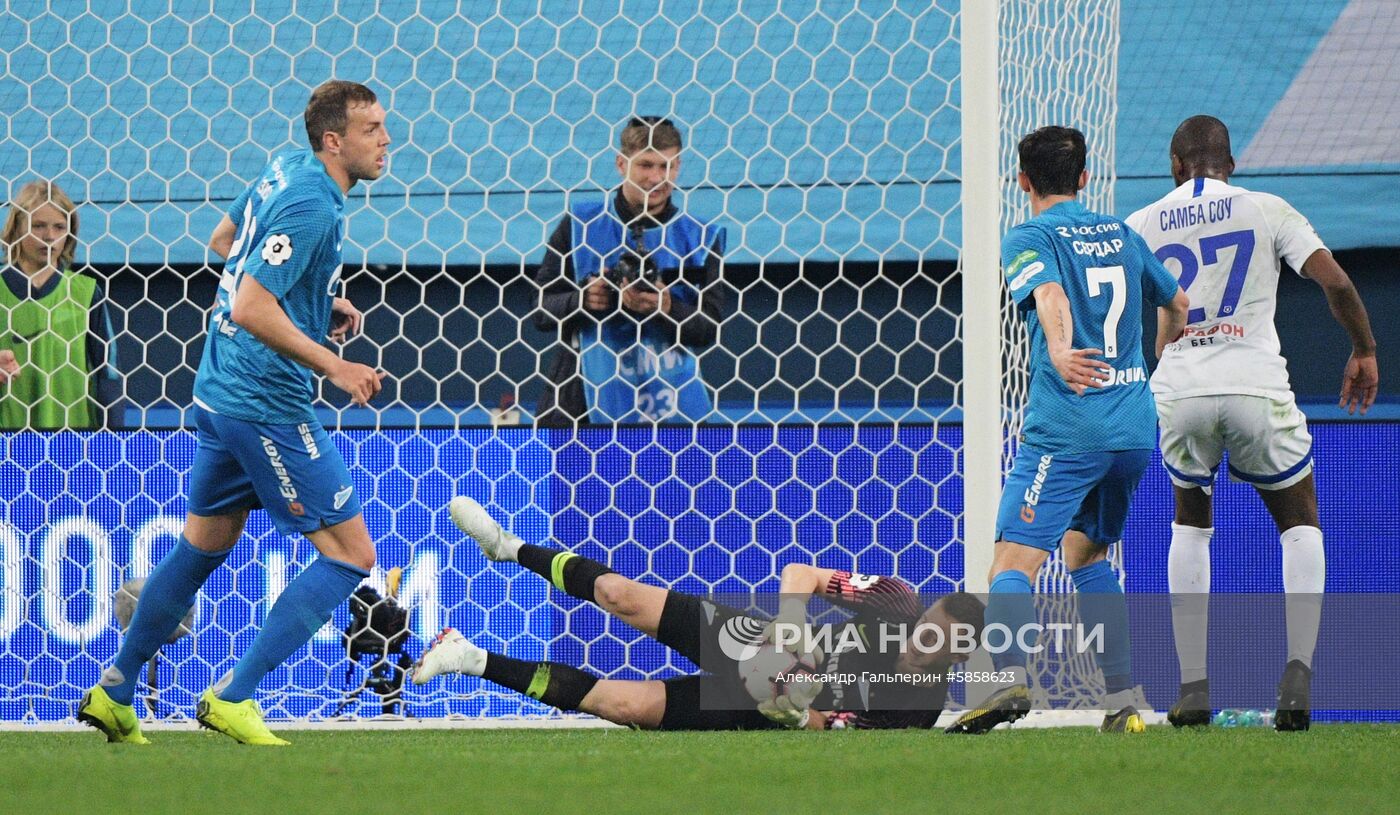 Футбол. РПЛ. Матч "Зенит" - "Динамо"