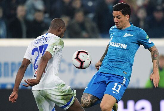 Футбол. РПЛ. Матч "Зенит" - "Динамо"