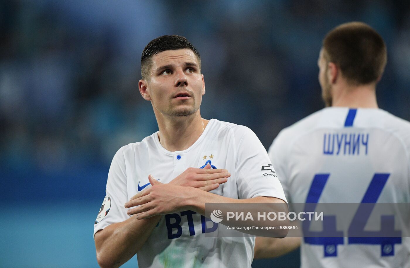 Футбол. РПЛ. Матч "Зенит" - "Динамо"