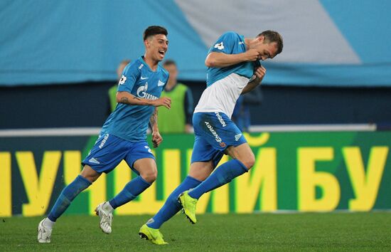 Футбол. РПЛ. Матч "Зенит" - "Динамо"