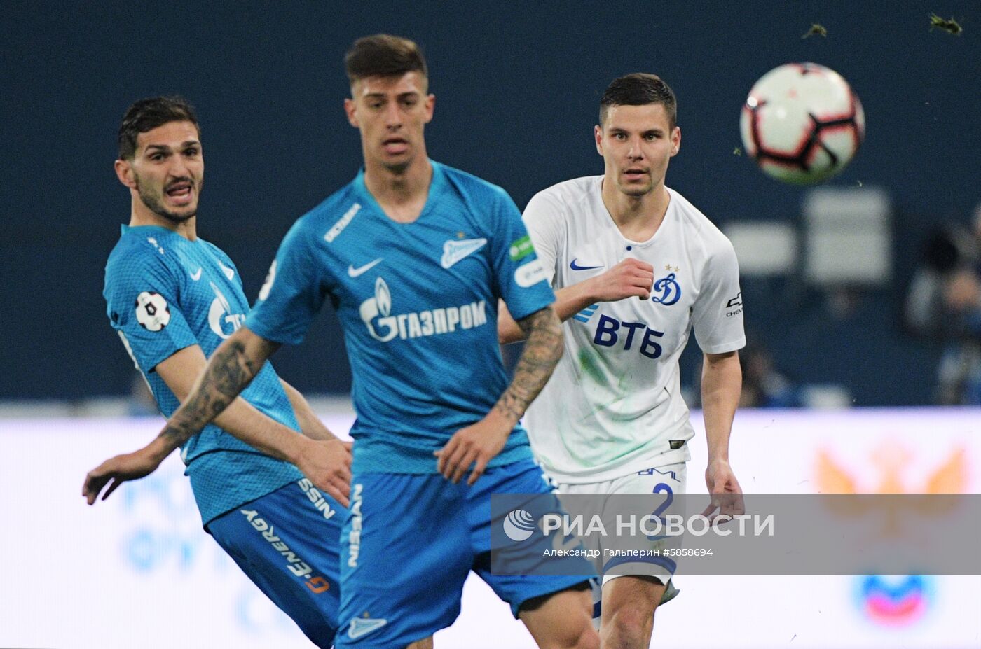 Футбол. РПЛ. Матч "Зенит" - "Динамо"