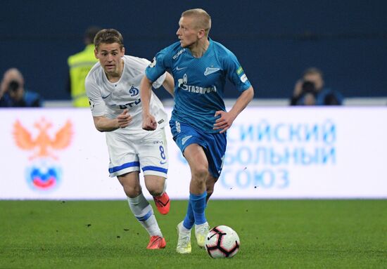 Футбол. РПЛ. Матч "Зенит" - "Динамо"