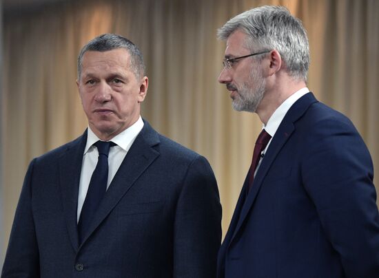 Президент РФ В. Путин встретился с лидером КНДР Ким Чен Ыном