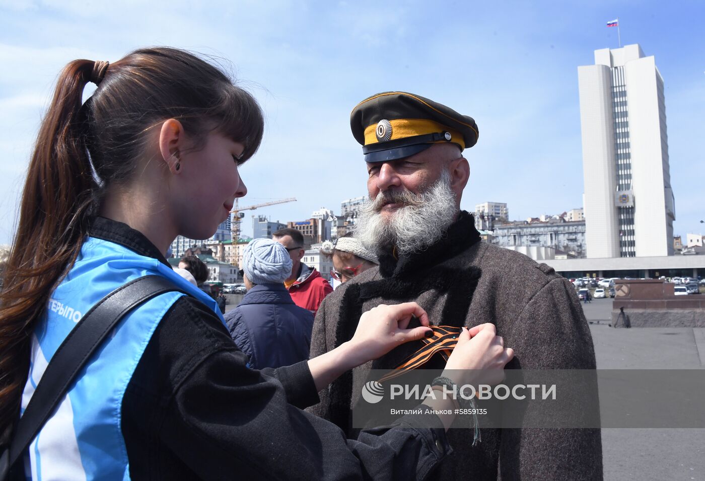 Всероссийская акция "Георгиевская ленточка"