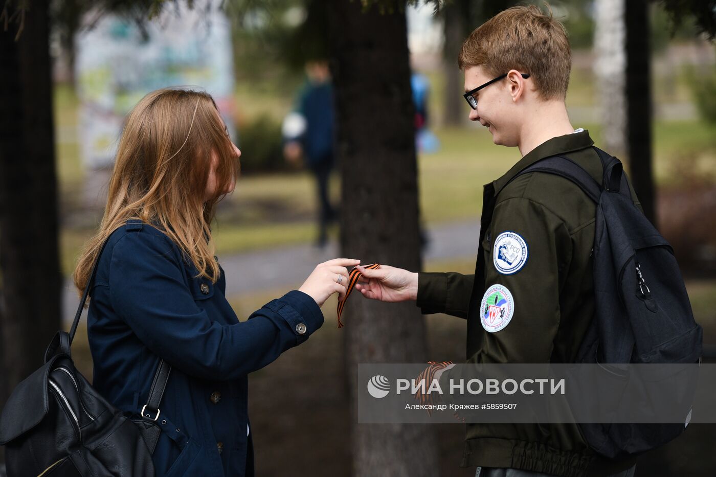 Всероссийская акция "Георгиевская ленточка"
