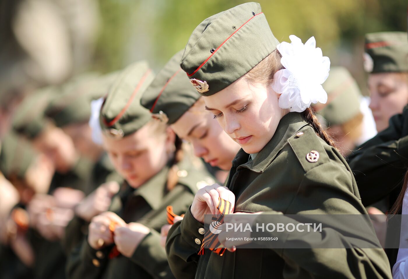 Всероссийская акция "Георгиевская ленточка"