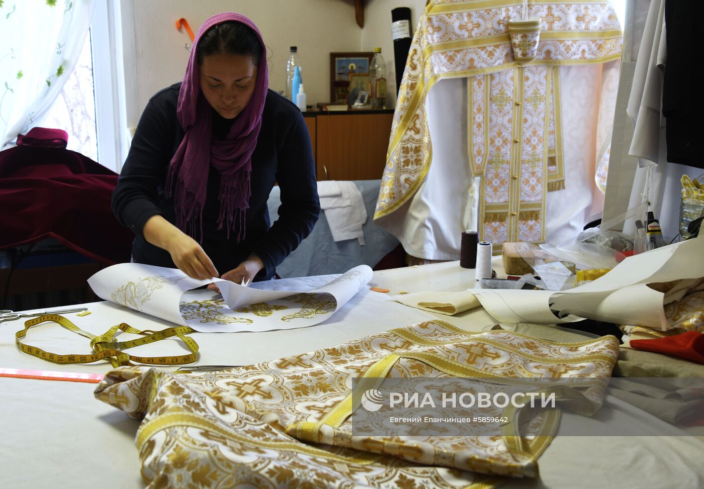 Подготовка к Пасхе в женском монастыре в Забайкальском крае