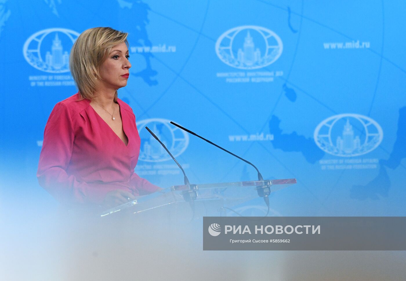 Брифинг официального представителя МИД России М. Захаровой