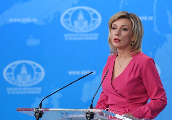 Брифинг официального представителя МИД России М. Захаровой
