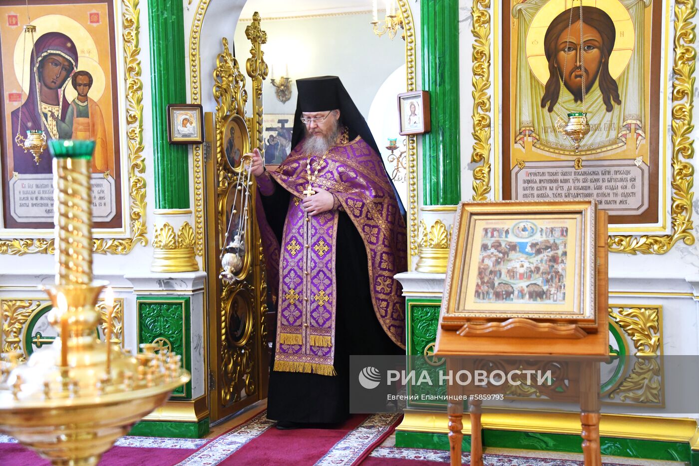 Подготовка к Пасхе в женском монастыре в Забайкальском крае