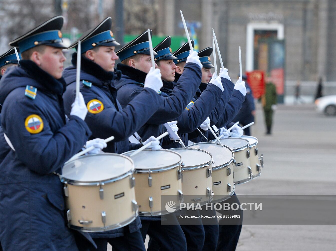 Репетиция парада Победы в Челябинске