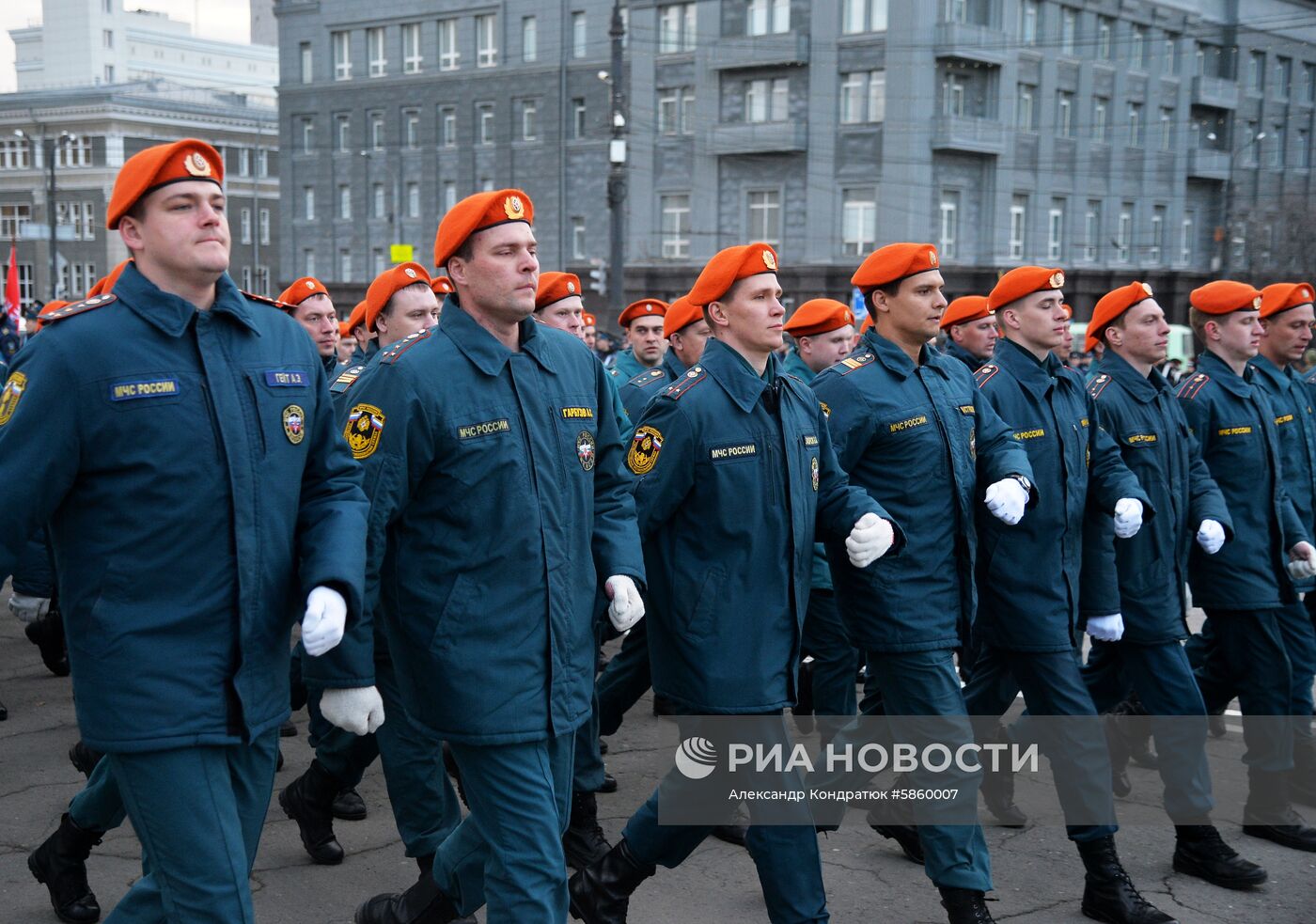 Репетиция парада Победы в Челябинске