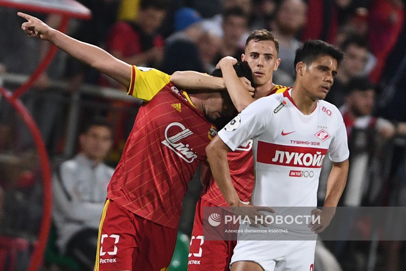 Футбол. РПЛ.  Матч "Арсенал" - "Спартак"